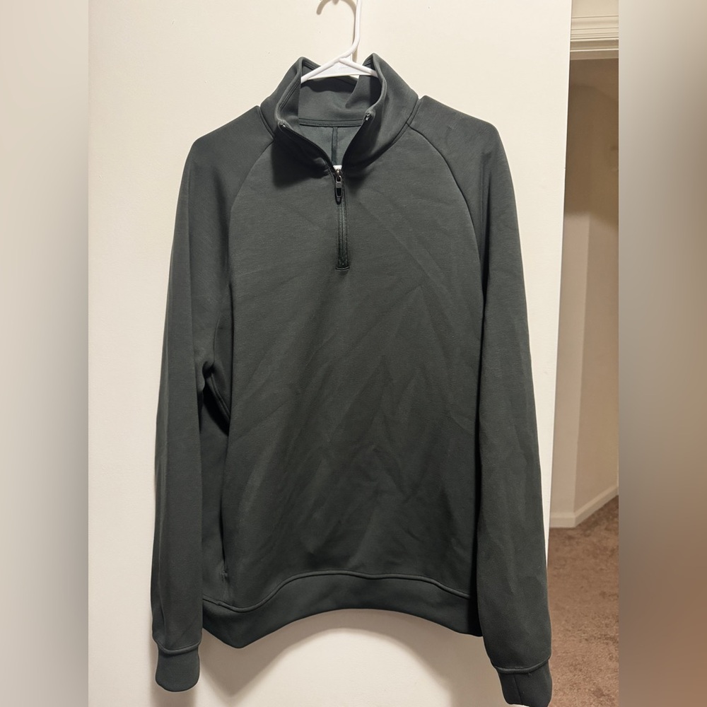 Men's Lululemon Dark Green Quarter-Zip